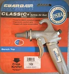 Guardair Classic+ 74sk Safety Air Gun, Ergonomic Grip, 1/4" Inlet, Osha Nozzle. Fixed Price $15.00.