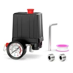 Meanlin Measure Air Compressor Pressure Switch Control 1/4 Inch, Black,red. Fixed Price $27.34.