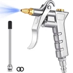 Jastind Metal Air Blow Gun With Brass Adjustable Nozzle And Steel Extensi.... Fixed Price $10.32.