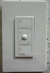 Lutron Pico Kit Pj2-3brl White Wireless Dimmer Switch, W/bracket And Wallplate. Fixed Price $34.99.