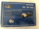 Mountain 3 Inch Composite Body Cut Off Tool Mtn7326-nib. Fixed Price $23.99.