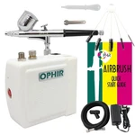 Ophir Portable Mini Airbrush Air Compressor Kit Dual Action Set With.... Fixed Price $46.50.