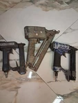 Lot 3 Pneumatic Brad Finish Nailers Air Tools Working Craftsman. Fixed Price $25.99.