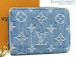 Louis Vuitton Monogram Denim Remix Portefeuille Bifold Wallet Compact. Fixed Price $1509.51.