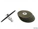 Ctt 8-pc. 3" Cut Off Discs Wheels With Mandrel Metal Cutting Grinds Welds Czcw3. Fixed Price $7.13.