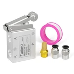 Tailonz Pneumatic 2 Position 3 Way 1/4 Inch Roller Solenoid 1/4"npt, Silver. Fixed Price $23.12.