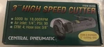 Central Pneumatic 3 Inch High Speed Cutter. Fixed Price $28.81.