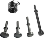 5 Pcs Air Hammer Bits Set, 0.401 Shank Smoothing Pneumatic Black. Fixed Price $30.29.