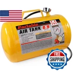 Maxworks 51010 Portable 5 Gallon Air Tank With Pressure Gauge And Safety Valve L. Fixed Price $84.58.