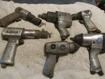 Lot Of Pneumatic Impact Tools Ingersoll-rand Ir Snap On Rockford Boeong Aircraft. Fixed Price $95.55.