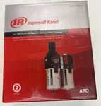 Ir Ingersoll Rand 1/2" Npt (f) Air Line Reg/filter +lubricator C38341-600-vs. Fixed Price $109.95.