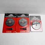 Two 5 Piece Cut Off Wheel Sets With Mandrel Plus Extra Wheels. Fixed Price $28.85.