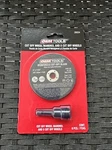 New!!! Cut Off Wheel Mandrel And 5 Wheels Oem Tools 26524.. Fixed Price $18.99.