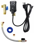 Qwork Automatic Timed Condensate Drain Valve With Steel Hose 1/4 Split Set. Fixed Price $50.76.
