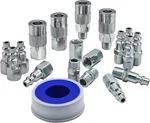 Yotoo 19 Pieces Air Hose Fittings, 1/4 Npt Industrial Coupler & Plug Kit. Fixed Price $26.60.