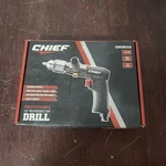 New Chief Air Drill 1/2" - Ch05rad Reversible Professional 90 Db Pneumatic. Fixed Price $84.99.