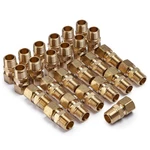 Ltwfitting Brass 1/2" Od X 3/8" M Npt Compression Connector Fitting (25-pack). Fixed Price $99.29.