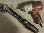 Matco Air Tool Bundle Pneumatic Long Neck Cut-off & 1/2 Impact Wrench. Fixed Price $164.99.