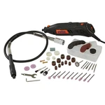Ironton 107-pc. Rotary Multi-tool Kit, 35,000 Rpm Max. Speed, 1 Amp, 110 Volts. Fixed Price $42.99.