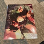 Bakemonogatari Exhibition Clear File 3 Hanekawa Tsubasa, Nisio Isin, Ohkubo. Fixed Price $41.90.