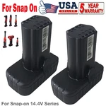 14.4v Battery For Snap On Ctb8174 Ctb8172 Ct861db Ctr862 Ctc772 Lithium New 100%. Fixed Price $269.90.