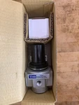 New Thb Heavy Duty In-line Air Regulator W/ Gauge R704n 1/2". Fixed Price $39.99.