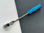 New Cornwell Tools Usa Jrf36hab 3/8" Drive Blue Soft Grip Flex Head Ratchet. Fixed Price $259.99.