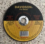 20 Pack Davidson 3" X 1/16" 3/8" Cut Off Wheels Type 1 Grade A36-r-bf. Fixed Price $3.00.